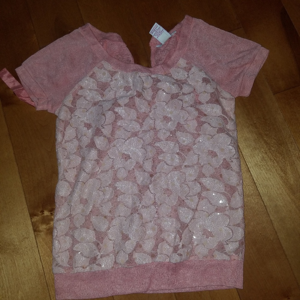 Pink Lace top